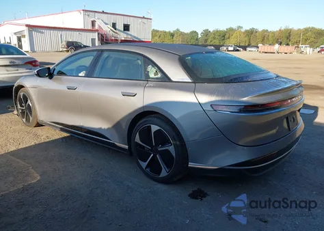 2025 Lucid Air Grand Touring из США, поврежденный, VIN 50EA1GBA3SA009588